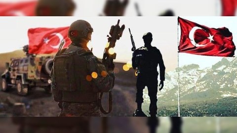 T&uuml;rkiyəli hərb&ccedil;ilər minaya d&uuml;şd&uuml;: 1 şəhid, 3 yaralı...