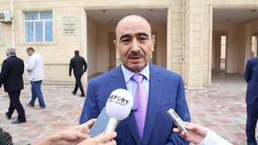 Əli Həsənov, Mədət Quliyev və Hüseyn Bağırov seçki hüququndan istifadə etdi