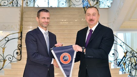 "Bakıda dünya miqyaslı iki futbol tədbiri keçiriləcək" - UEFA prezidenti