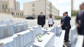 "Qobu Park" yaşayış kompleksi məcburi köçkünlər üçün salınmış sayca 98-ci şəhərcikdir - VİDEO