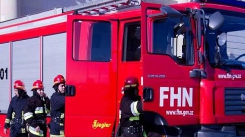 Bakıdakı yanğından 35 nəfər təxliyə olunub  &nbsp;