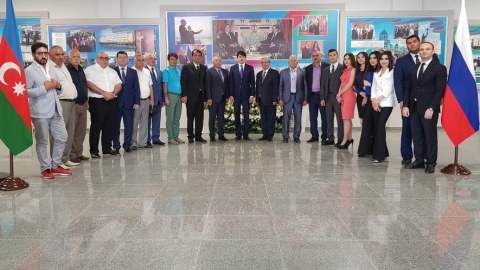 Fuad Muradov Leyla Əliyeva ilə g&ouml;r&uuml;şdə iştirak etdi