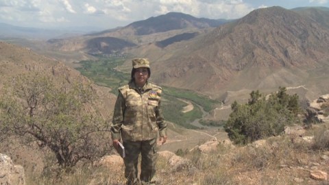 Düşmənin məğlubiyyəti - Günnüt əməliyyatı - Qızılqayadan Arpa kəndi görünür - REPORTAJ   