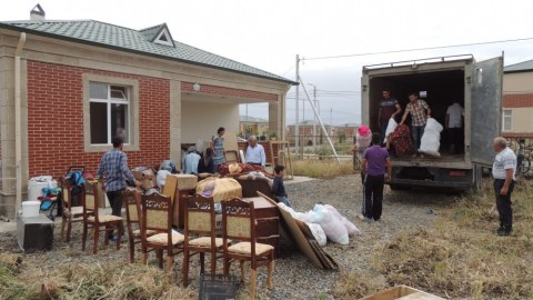 Cocuq Mərcanlıya ikinci köç yekunlaşdı - 100 yox, 56 ailə köçürüldü