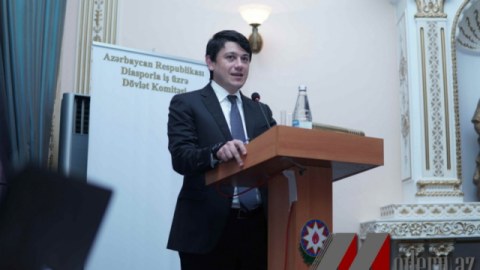 Diasporla İş üzrə Dövlət Komitəsində təqdimatlar gerçəkləşdi - FOTOLAR   