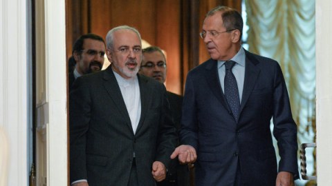 Lavrov İranın xarici işlər naziri ilə müzakirə apardı