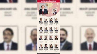 Ərdoğan yeni Nazirlər Kabinetinin tərkibini açıqladı - SİYAHI