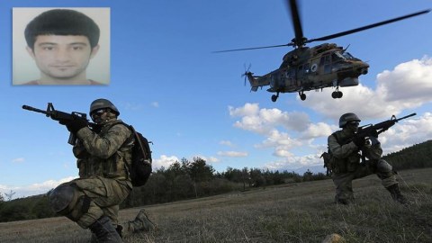 Türkiyə hərbçiləri axtarışda olan PKK-çını yaralı ələ keçirdi