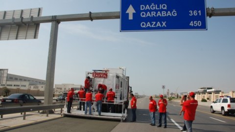 Bu magistrallarda təmir gedir