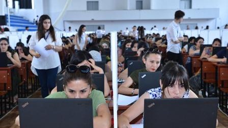 M&uuml;əllimliyə imtahan verən namizəd 59 bal topladı