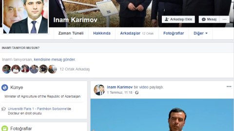 Kənd təsərrüfatı naziri Facebook-a gəlib - FOTO