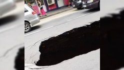 G&uuml;rc&uuml;stan paytaxtında yol &ccedil;&ouml;kd&uuml;