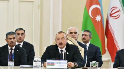 İlham Əliyev: “Azərbaycan Xəzərdə 260-dan çox gəmisi olan donanmaya malikdir”