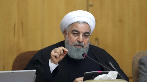 Ruhani: &ldquo;Amerika bizimlə niyə m&uuml;haribə etmir?&rdquo;