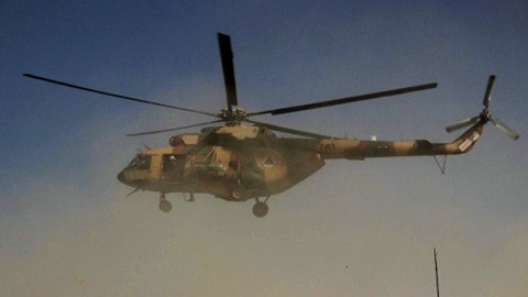 Moldova helikopteri Əfqanıstanda qəzaya uğradı