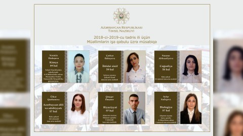 Yüksək balla işə qəbul olan müəllimlər - FOTO
