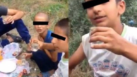 Araq içib, sağlıq deyən uşaqlar polis nəzarətinə götürüldü