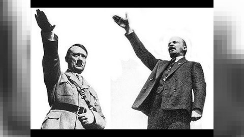 Leninlə Hitler mer se&ccedil;kilərində yarışır - MARAQLI