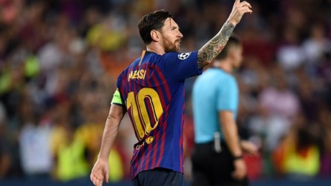 Messi həftənin ən yaxşı oyun&ccedil;usu se&ccedil;ildi