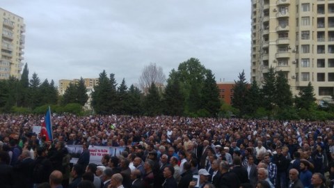 Bakı Şəhər Baş Polis İdarəsi “Qarabağ mitinqi” ilə bağlı məlumat yaydı: 2 min nəfər iştirak edib 