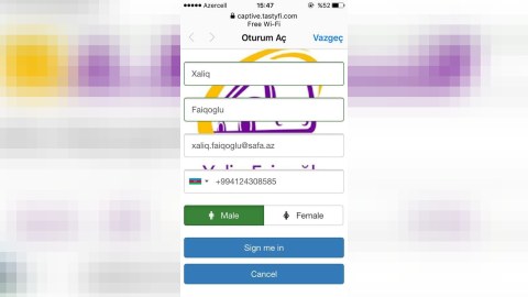 Bakıda bu avtobuslarda “Wi-Fi” QURAŞDIRILDI - qoşulma qaydası - FOTO
