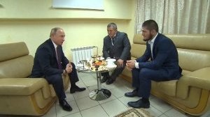 Prezident Həbib Nurməhəmmədovla g&ouml;r&uuml;şd&uuml;