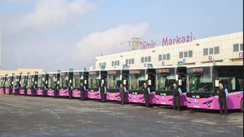 Bakıya 70 müasir avtobus gətiriləcək