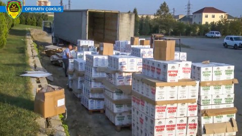 27900 şüşə saxta aksizli içki aşkarlandı