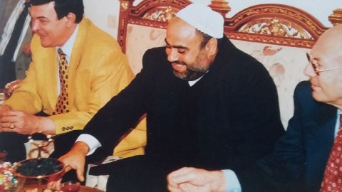Bir şəklin tarixçəsi - Müslüm Maqomayev və Allahşükür Paşazadə - Peyğəmbər məscidinin ziyarətində sənətkarı heyrətə salan HADİSƏ 