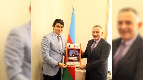 İsrailin Azərbaycandakı səfiri Dövlət Komitəsində olub