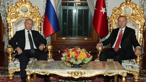 Putinlə Ərdoğan görüşüb