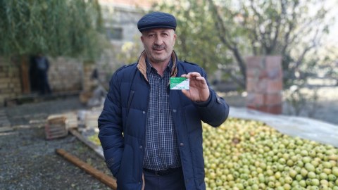 Kəndli satdığı məhsulun ödənişini “Fermer kartı” ilə alacaq - YENİLİK