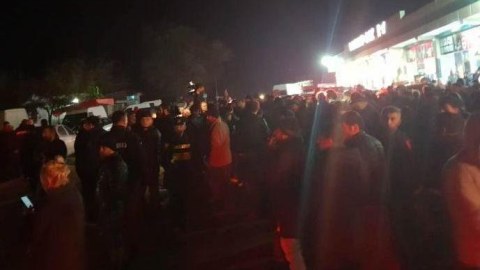 Marneulidə seçki sonrası qarşıdurma oldu 