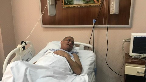 İsgəndər Həmidov xəstəxanaya YERLƏŞDİRİLDİ - FOTO   