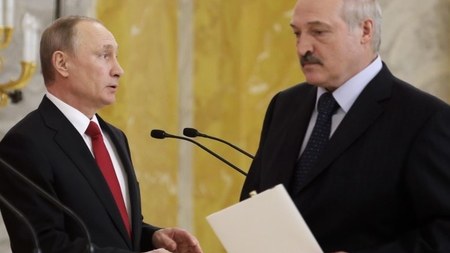 Rusiya və Belarus prezidentləri arasında mübahisə - VİDEO