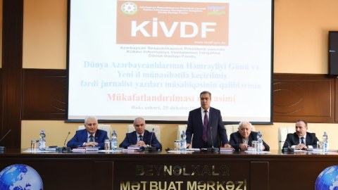 KİVDF-nin müsabiqəsində qalib jurnalistlər - Tam SİYAHI