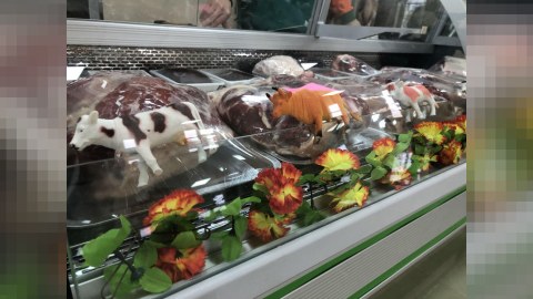 Bakıda yeni ət satışı məntəqəsi fəaliyyətə başladı -  FOTOLAR
