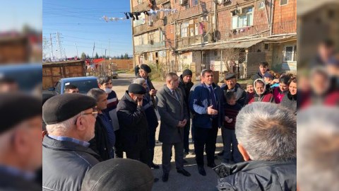 “Qaçqınkom” yanında İctimai Şura Sumqayıtda: Şəhidlər xiyabanı, köçkünlər... - FOTOLAR
