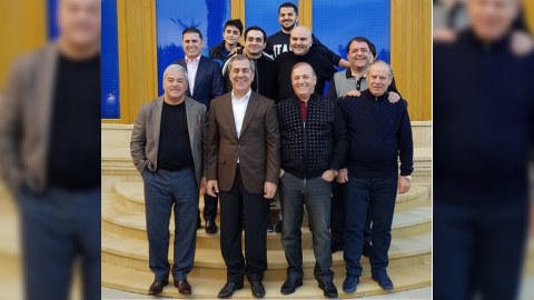 Hacı İbrahim küsülü qardaşları ilə barışdı - FOTO   
