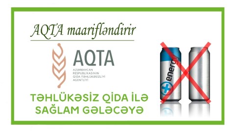 Enerji içkilərinin fəsadları - Qida Təhlükəsizliyi Agentliyindən XƏBƏRDARLIQ   