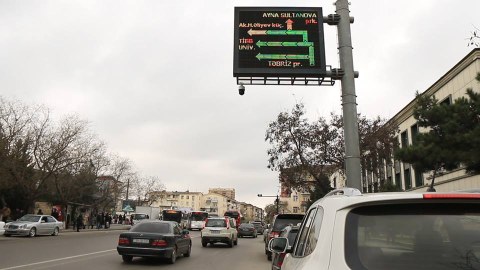 Bakıda 24 saatda sürücülərə 3500-dən çox protokol yazıldı - FOTO