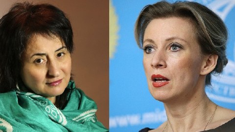 Azərbaycanlı jurnalist Mariya Zaxarovaya müraciət etdi