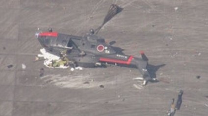 Hərbi helikopter qəzaya uğradı