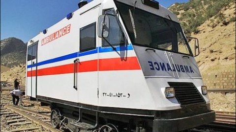 Dəmiryolunda təcili yardım lokomotivi istifadəyə verildi