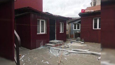 Qasırğa Gürcüstanda ciddi fəsadlar törətdi - FOTO