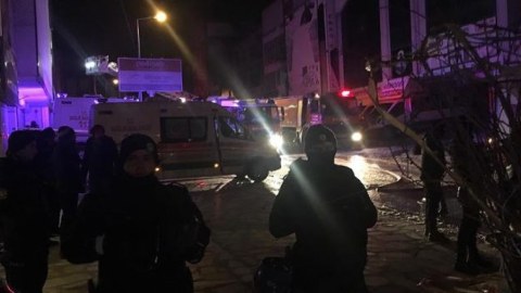 Ankaradakı yanğında 5 suriyalı &ouml;ld&uuml;