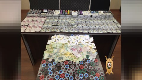 Bakıda qumarxana aşkarlandı - FOTOLAR