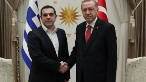 Yunanıstanın baş naziri T&uuml;rkiyədə