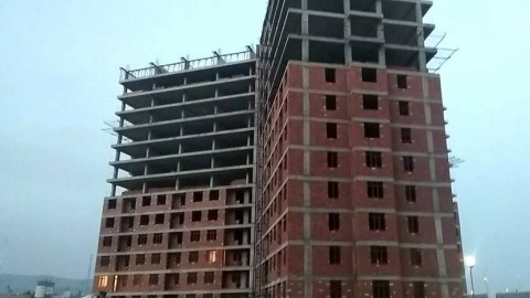 Jurnalistlərin 3-cü binasında işlər sürətlə gedir - FOTO   