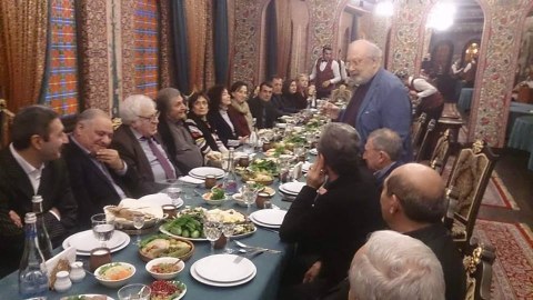 Rüstəm İbrahimbəyov Bakıya gəldi - FOTOLAR